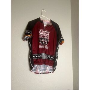 Primal Wear Bicycling Jersey  XL bacon pigs shirt